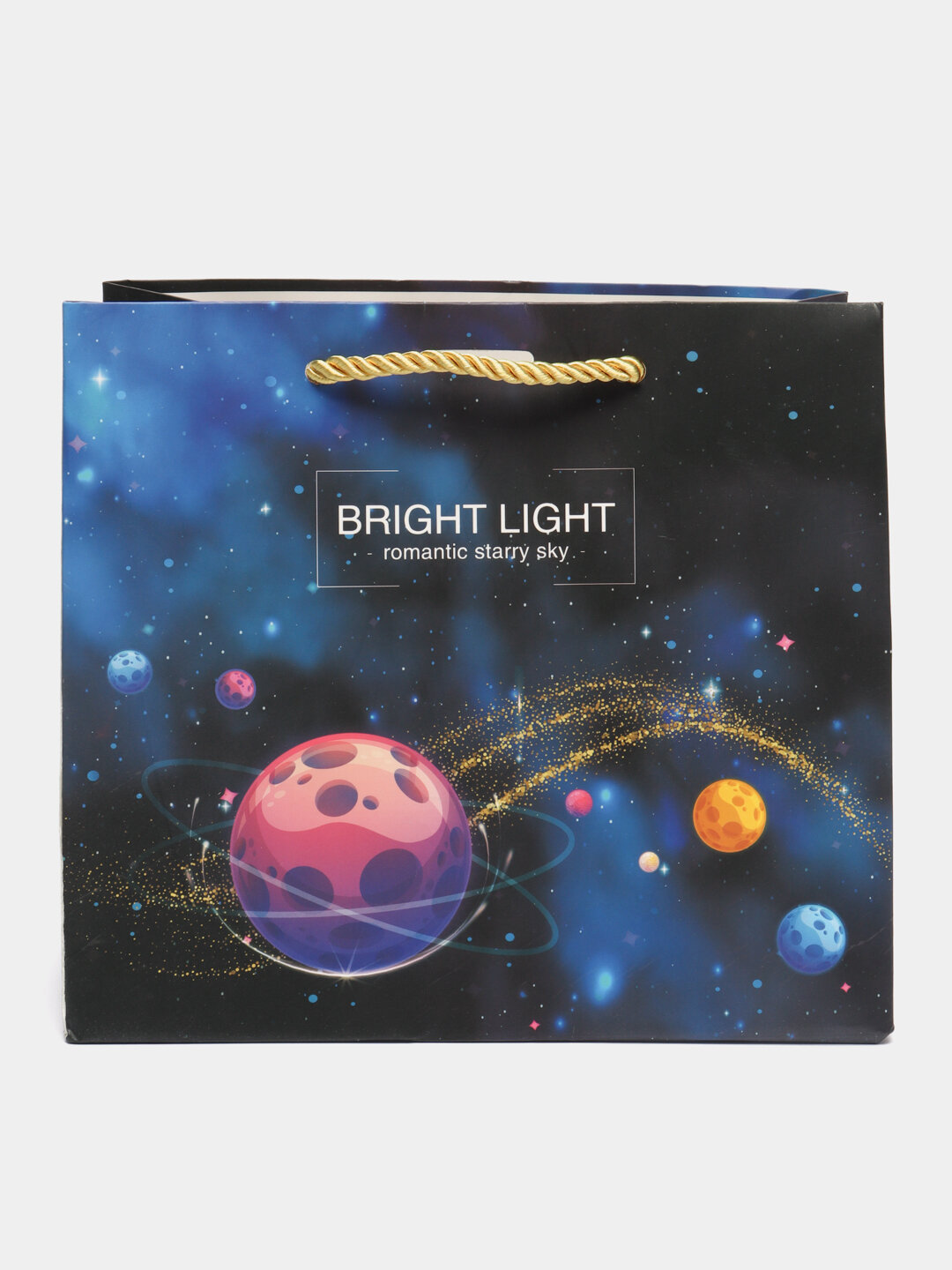 Подарочный пакет Cosmos размер пакета 42х30х15 см