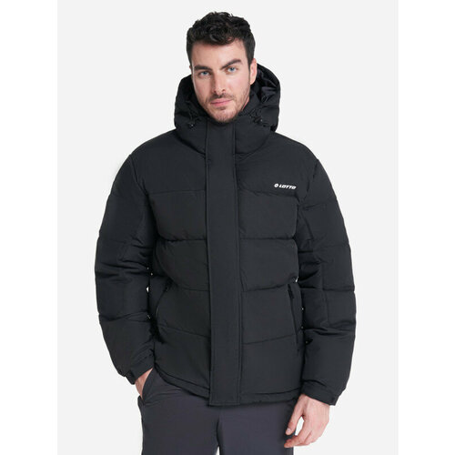 Куртка Lotto MEN'S PADDING JKT, размер 44, черный