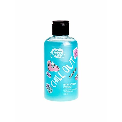 Гель-глосс для тела антистресс Голубой 300 мл MonoLove 593₽