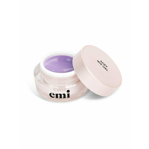 Soft Iris Gel 15г e mi гель для моделирования soft pale pink gel 15 г