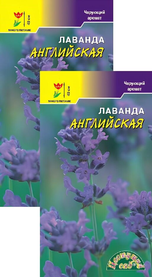 Лаванда Английская (0,1 г), 2 пакета