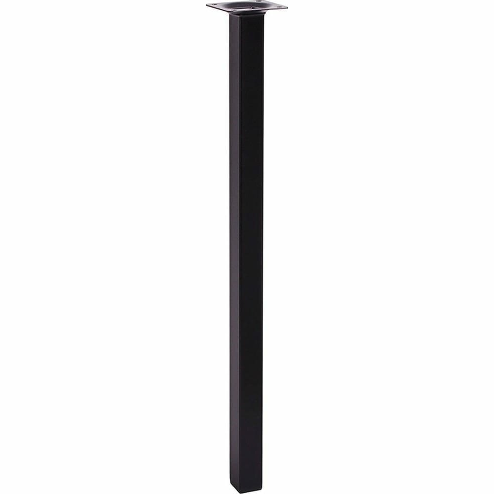 Tech-Krep Ножка металл. квадрат, нерегулир, 25x25x800 мм, черная - накл. 152129