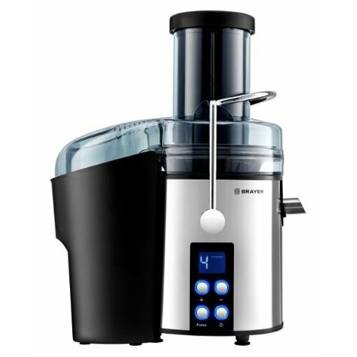Соковыжималка BRAYER 1705BR центробежная 800 Вт 4 скор LEDдисп рез для сока 11л резер мякот 2 л 689000₽
