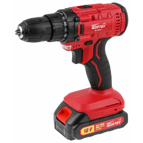 Дрель-шуруповерт аккумуляторная WORTEX LX BD 1820 Li 0329076 7270₽