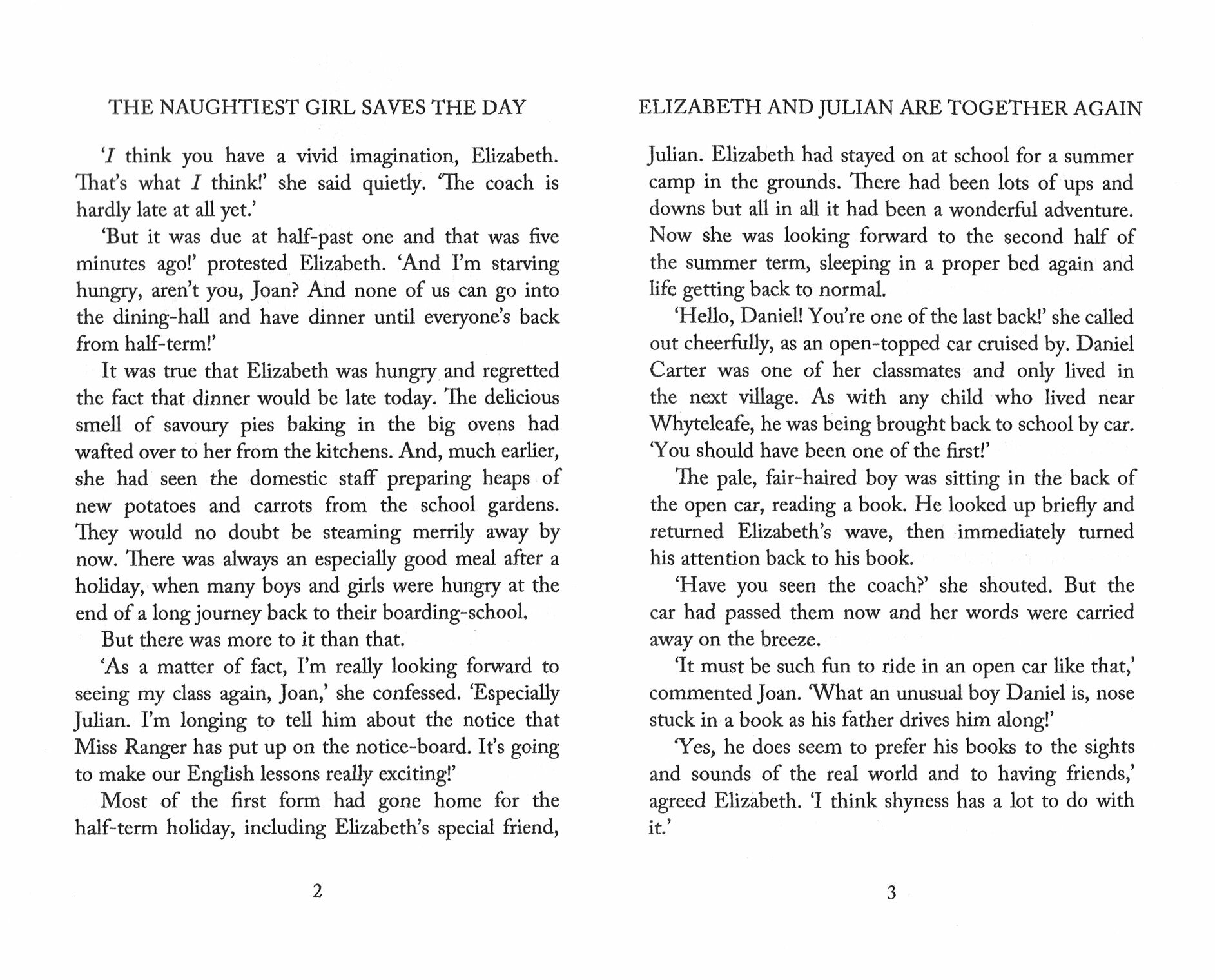 The Naughtiest Girl Saves The Day / Книга на Английском - фото №2