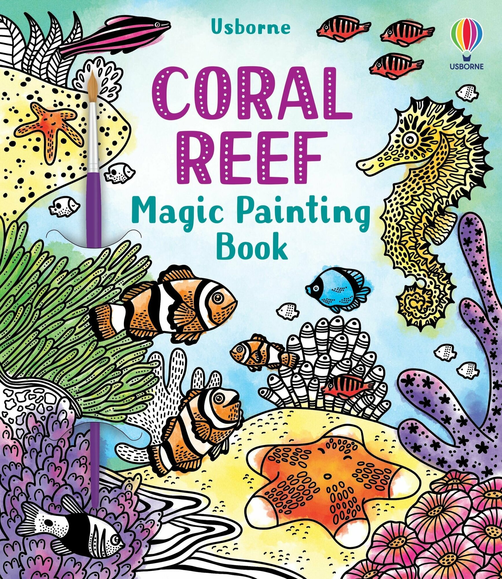 Coral Reef. Magic Painting Book - фото №1
