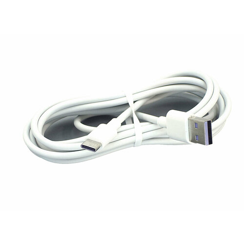 Кабель для зарядки USB - USB Type-C, 2m. Белый кабель usb type c 1 2m 2a магнитный mс 03 usb isa синий
