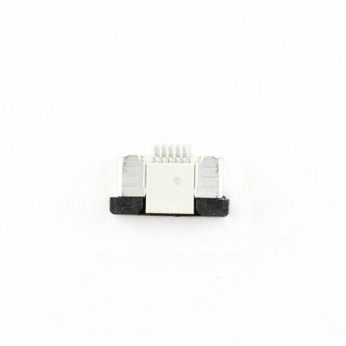 ffc fpc разъем 6pin 1 0mm up Разъем для ноутбука FFC FPC 6pin х 0.5мм, Up type, контактная группа сверху, 1 шт