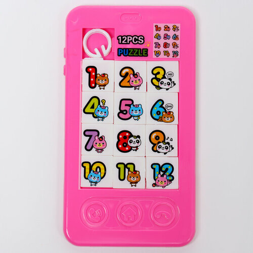 Головоломка-пятнашки Циферки виды микс 245₽