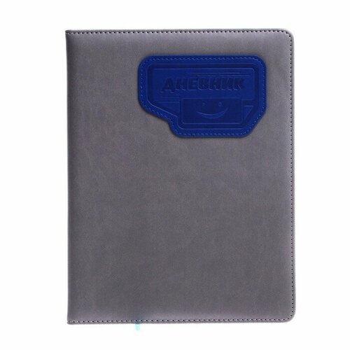 Дневник школьный 5-11 класс обложка ПВХ NEW серый 880₽