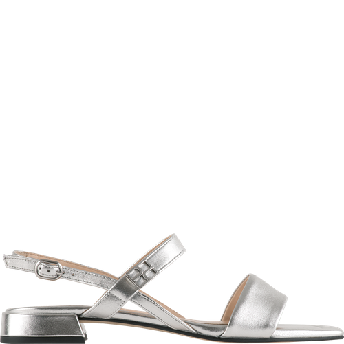 фото Босоножки hogl, размер 2,5 uk, серебряный