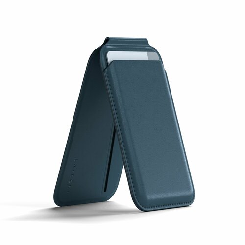 Подставка-картхолдер Satechi Magnetic Wallet Stand магнитная. Цвет: синий синий, черный