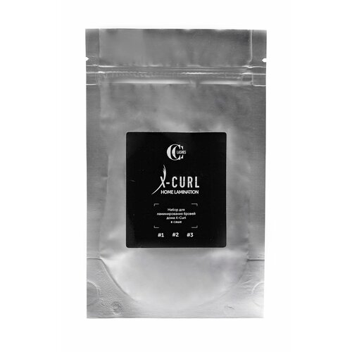 CC BROW Набор для домашнего ламинирования ресниц и бровей X-CURL пакет зип-лок 879₽