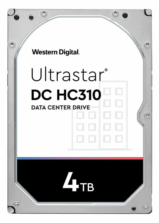 Hitachi 4Tb WD Ultrastar DC HC310 (HUS726T4TAL5204) {SAS 12Gb/s, 7200 rpm, 256mb buffer, 512E SE, 3.5"} [0B3