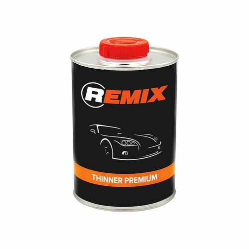 Разбавитель универсальный Remix RM-SOL1 Thinner Premium 0,9 л. разбавитель акриловый медленный thinner acrylic clow 50 99 1 л аутоп autop