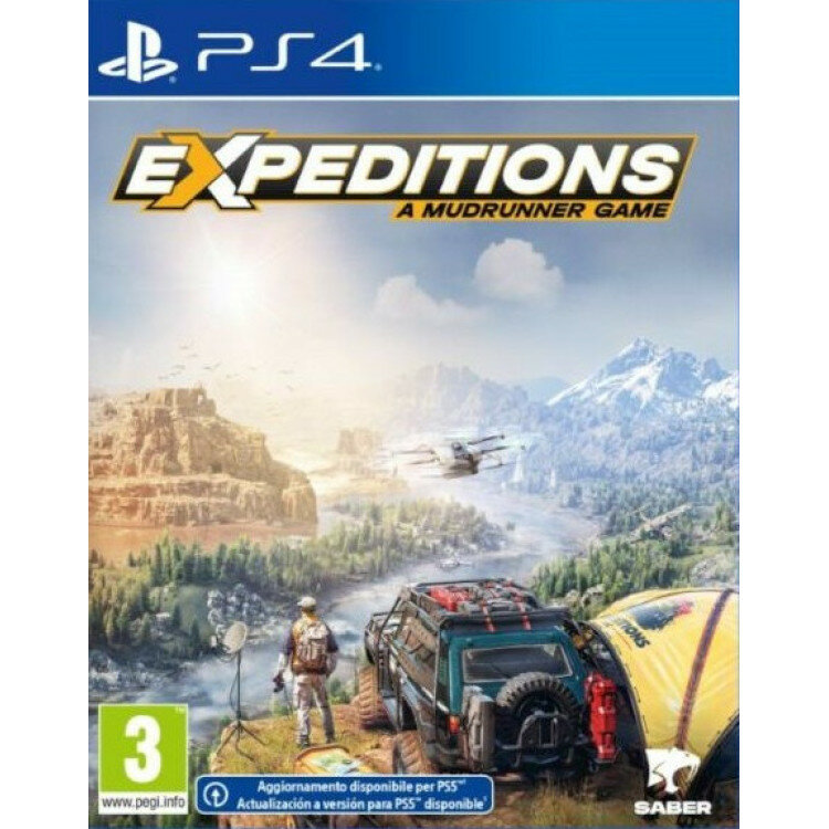 Игра для PlayStation 4 Expeditions: A MudRunner Game (IT Box) (русские субтитры)