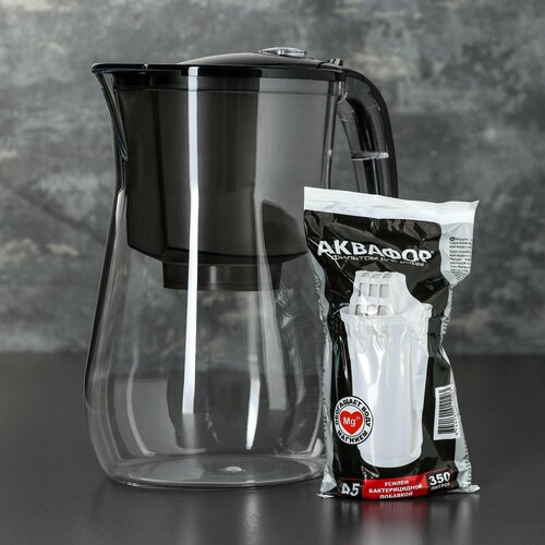 Фильтр-кувшин 42 л чёрный 1802₽