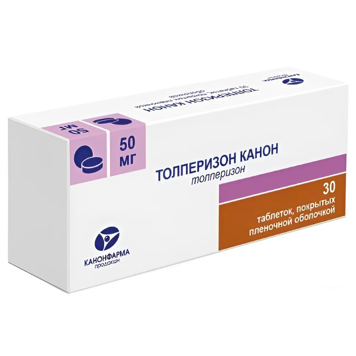 Толперизон Канон таб. п/о плен. — фото 1