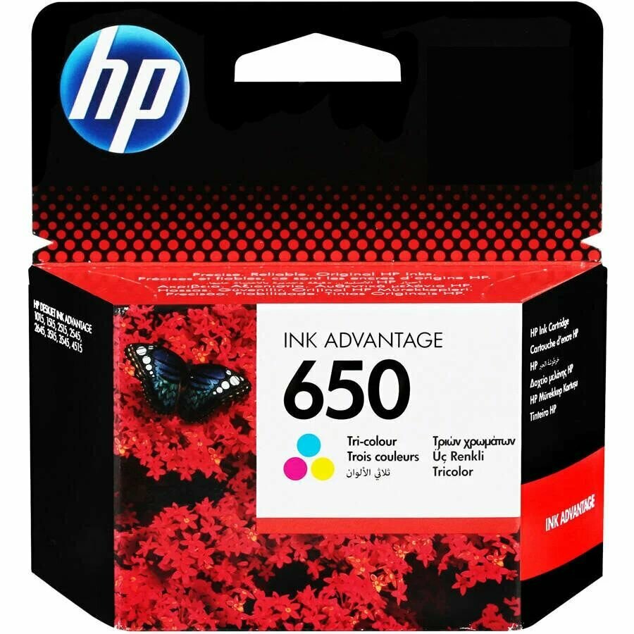 CZ102AE №650 (Color) Картридж HP оригинальный