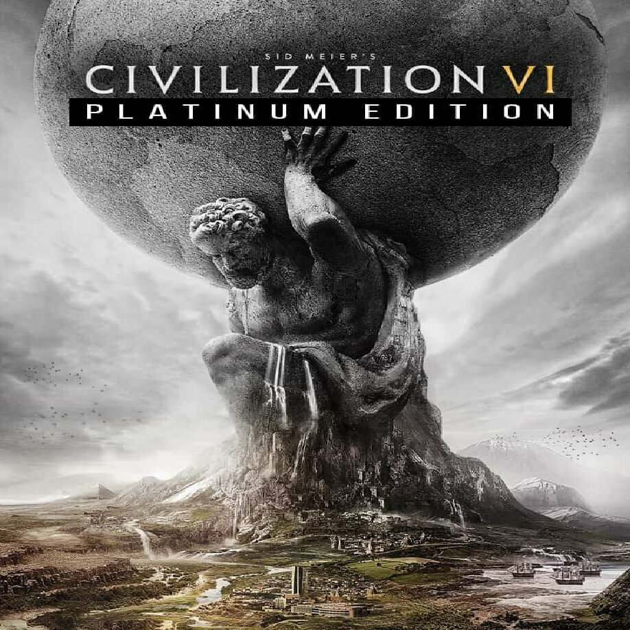 Игра Sid Meier's Civilization VI Platinum для PC / ПК, активация в стим Steam для региона РФ / Россия цифровой ключ