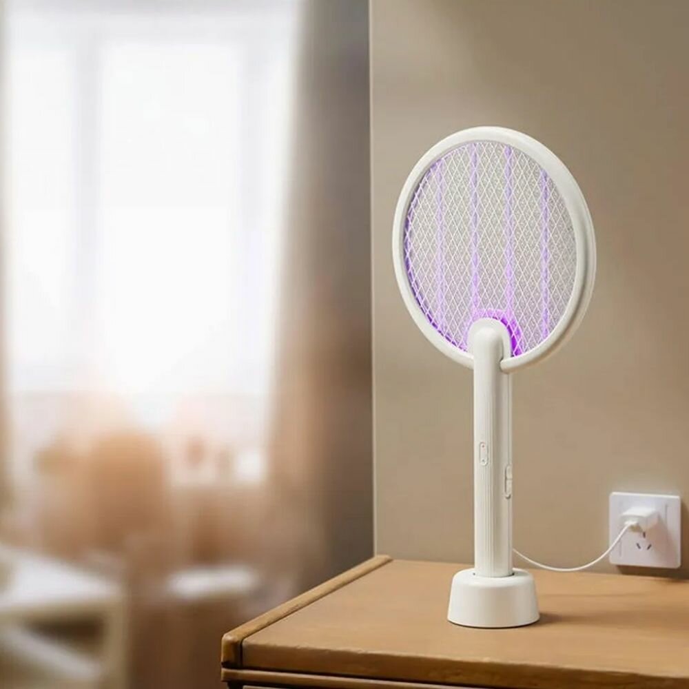 фото Электрическая мухобойка Qualitell Electric Mosquito Swatter C2 (ZSC220906) белая