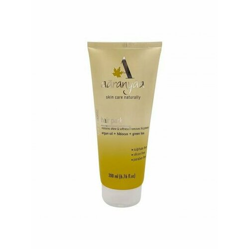 Маска для волос / Аргановое масло/ Aaranyaa /200мл/Индия/Инийская косметика/для всех типов кожи