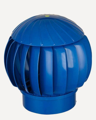 Изображение товара Ротационный дефлектор (Турбодефлектор) 160 Синий пластиковый