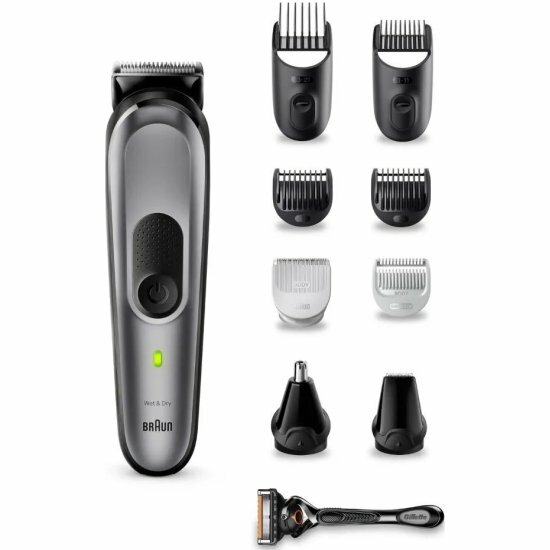 Триммер Braun MGK7420 c бритвой Gillette