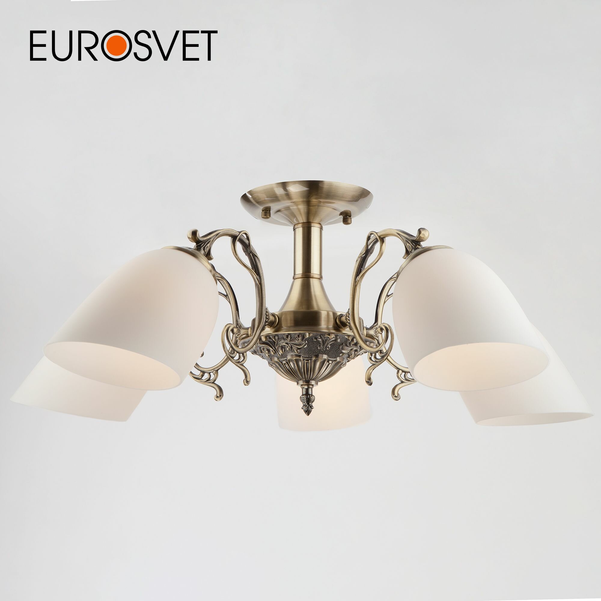 Люстра / Потолочный светильник Eurosvet Ariele 22010/5 античная бронза IP20