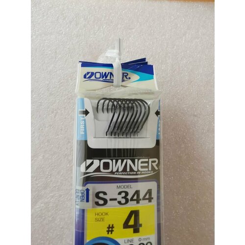 Крючок Owner с поводком S-344 №4