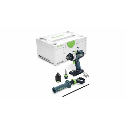 Аккумуляторная ударная дрель-шуруповёрт Festool QUADRIVE TPC 184 I-Basic 575601 49890₽