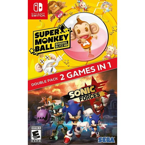 Sonic Forces + Super Monkey Ball: Banana Blitz HD Double Pack (Nintendo Switch)