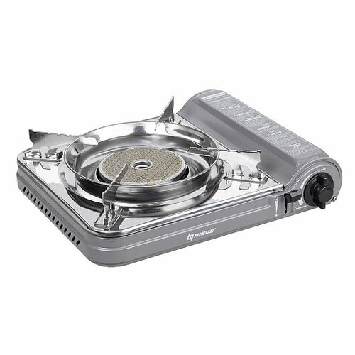 Плита газовая портат в кейсе горелка керамическая ветрозащита N-MS-3500CS NISUS 3365₽