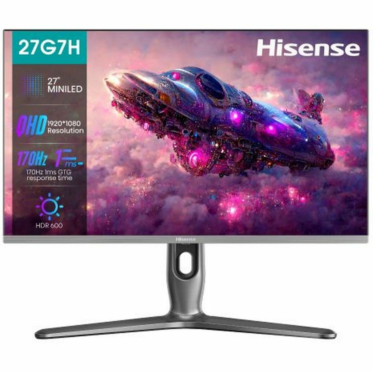 27" Монитор Hisense 27G7H, IPS, 2560x1440, 170 Гц