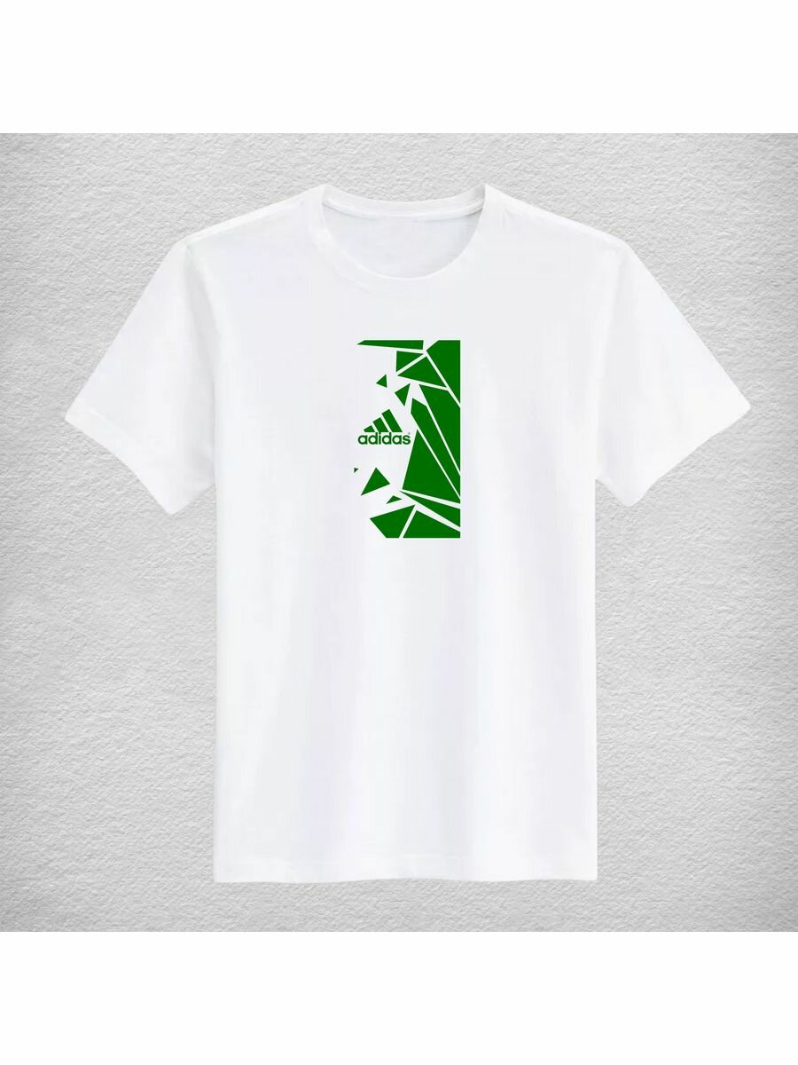 фото Футболка с принтом адидас adidas