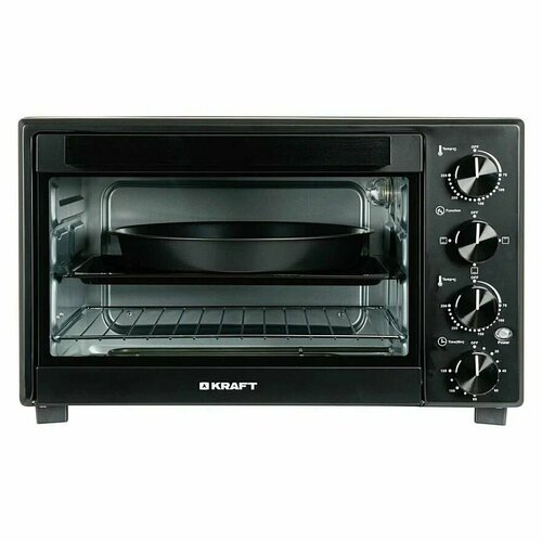 Мини-печь Kraft KFC-MO 381 HGR 38л 1600Вт серый 662400₽