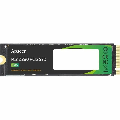 SSD накопитель Apacer SSD AS2280P4UAP512GAS2280P4U-1 512Gb M2 2280 PCIe 829000₽
