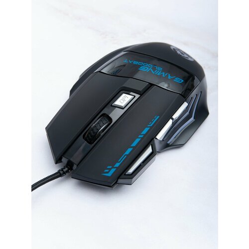 Игровая мышь проводная с подсветкой Kakusiga Черная 88000₽