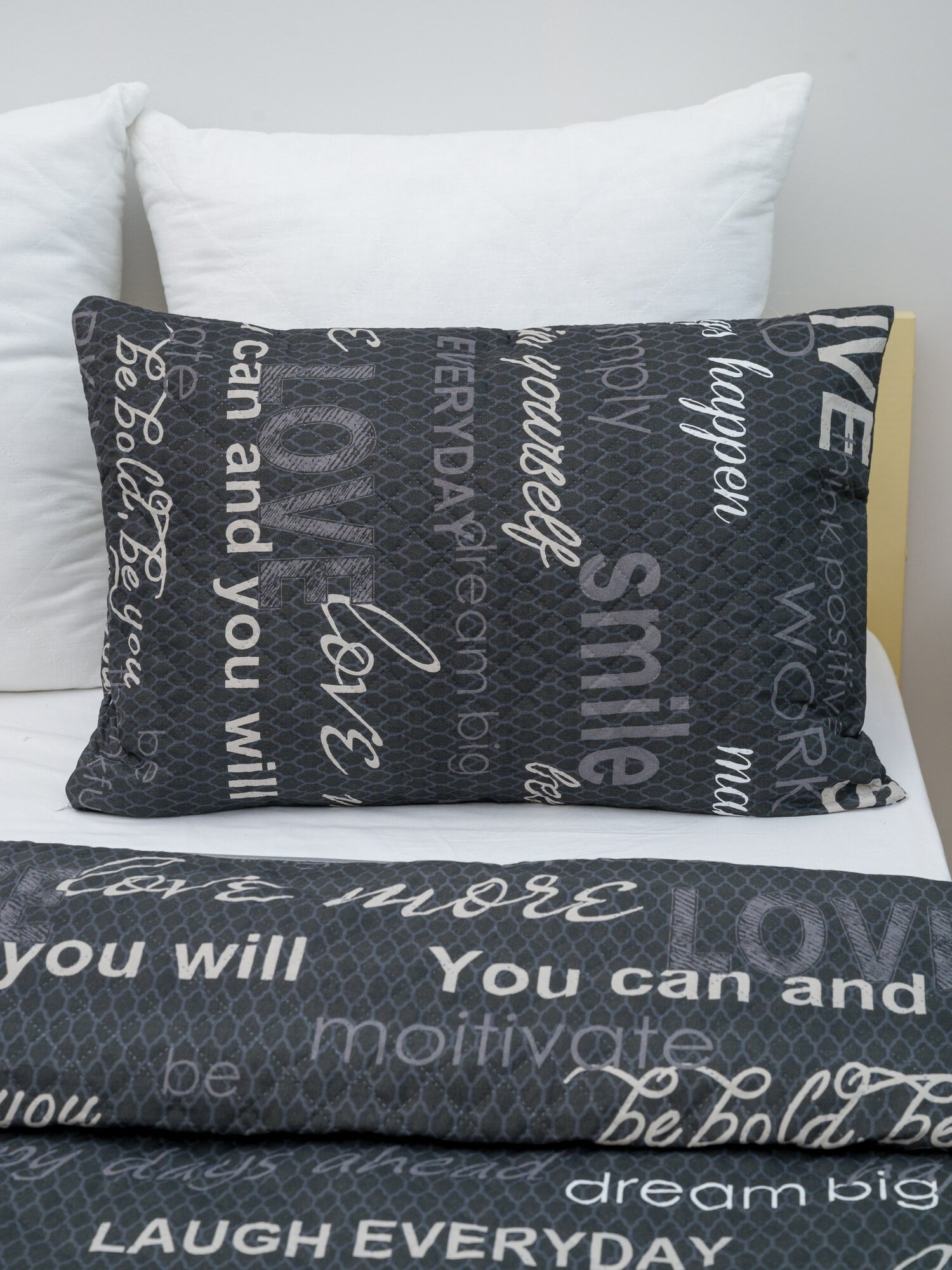 фото Чехол декоративный, Наволочка декоративная, Полисатин, чехол стеганный, ультрастеп, Вселенная текстиля, № 5044/42-10 50х70 см