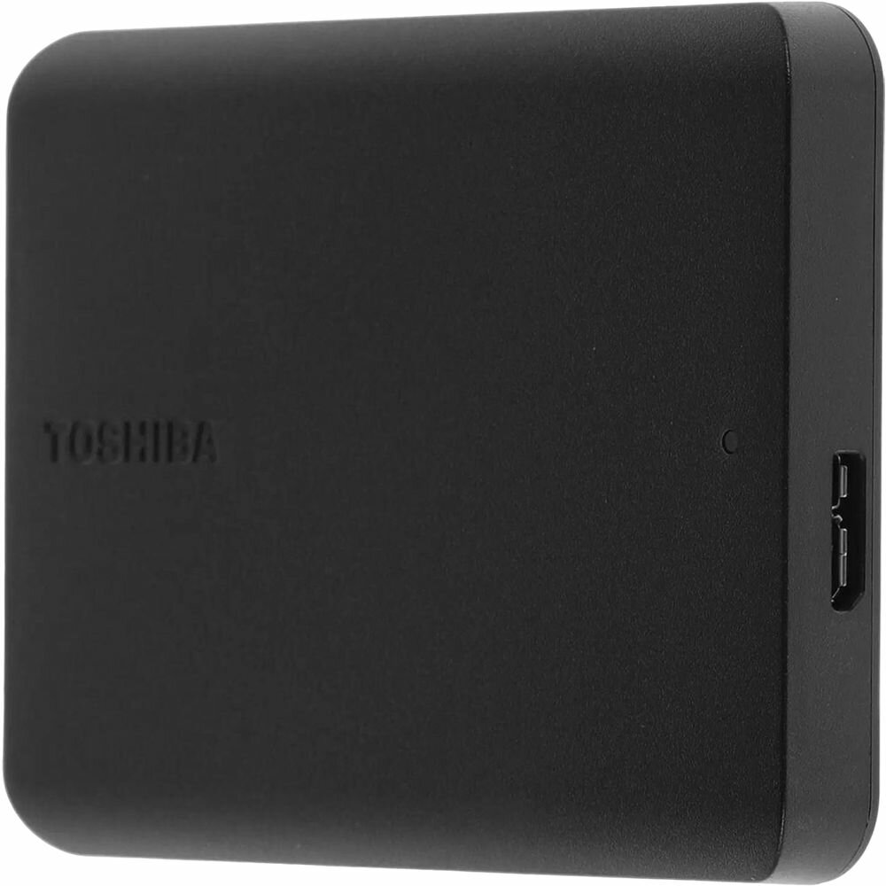 Внешний HDD диск TOSHIBA Canvio Basics 2TB, USB 3.2, Black (HDTB520EK3AA) — фото 1