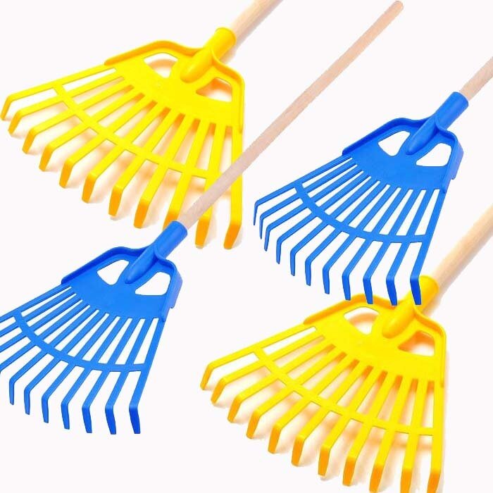 Грабли веерные детские набор 12шт