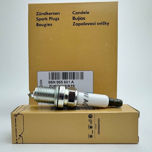 Свеча зажигания 06h905601a VAG Для двигателей VAG 18TSI20TSI VW Tiguan Passat Audi A4 A5 A6 A7 Q5 18-20TFSi 05- Skoda Octavia SuperB 400₽