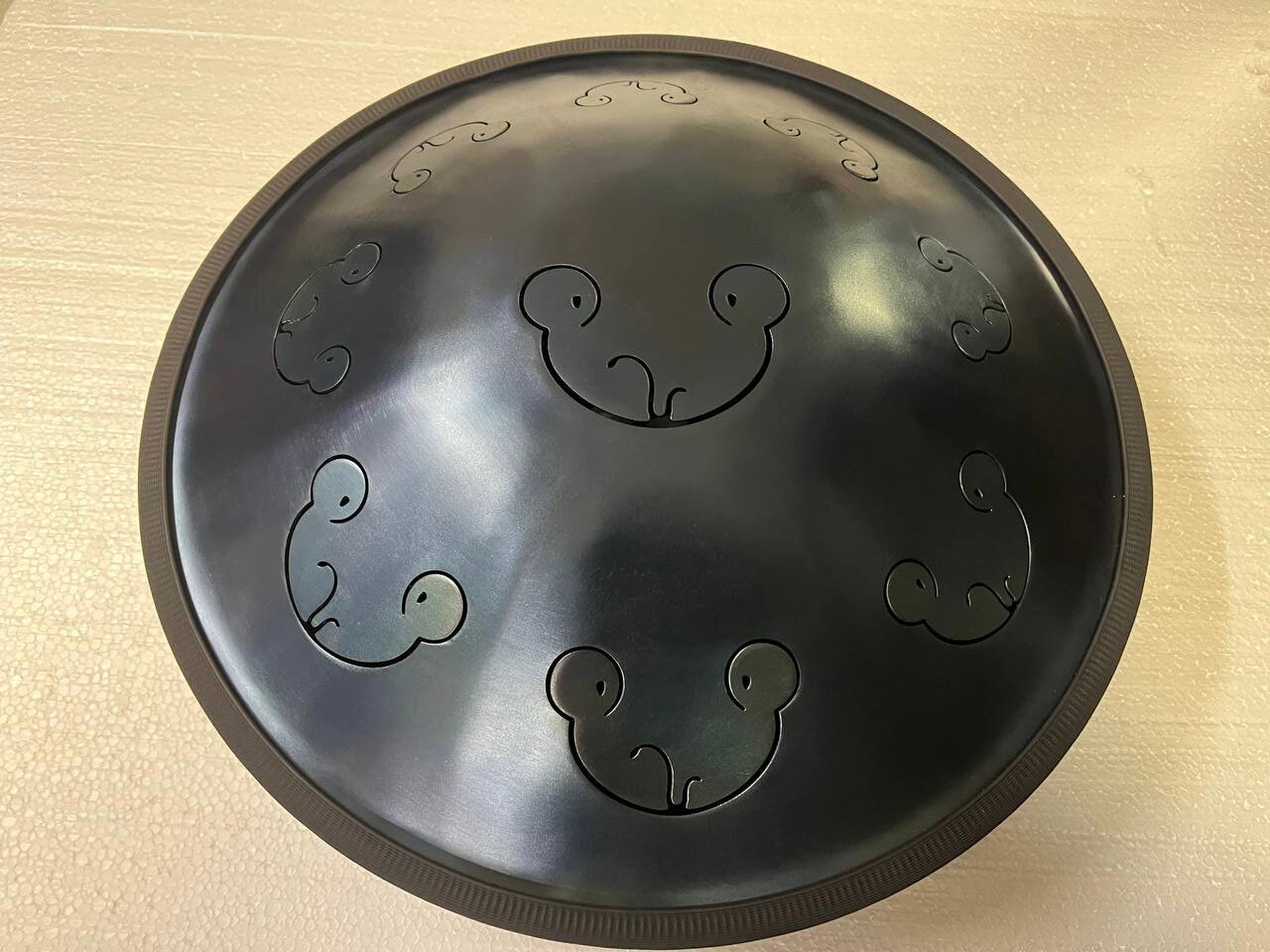 Язычковый барабан F(C) Pygmy Frog Drums, hangout, глюкофон, фимбо, ханг, handpan