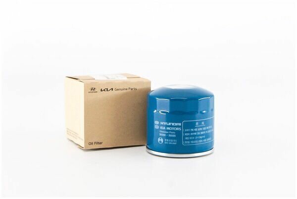 Масляный фильтр для Hyundai Solaris, Santa Fe, Sonata, Elantra / Kia Rio, Ceed, Sportage, Sorento / Солярис и Рио, Сид 2630035505