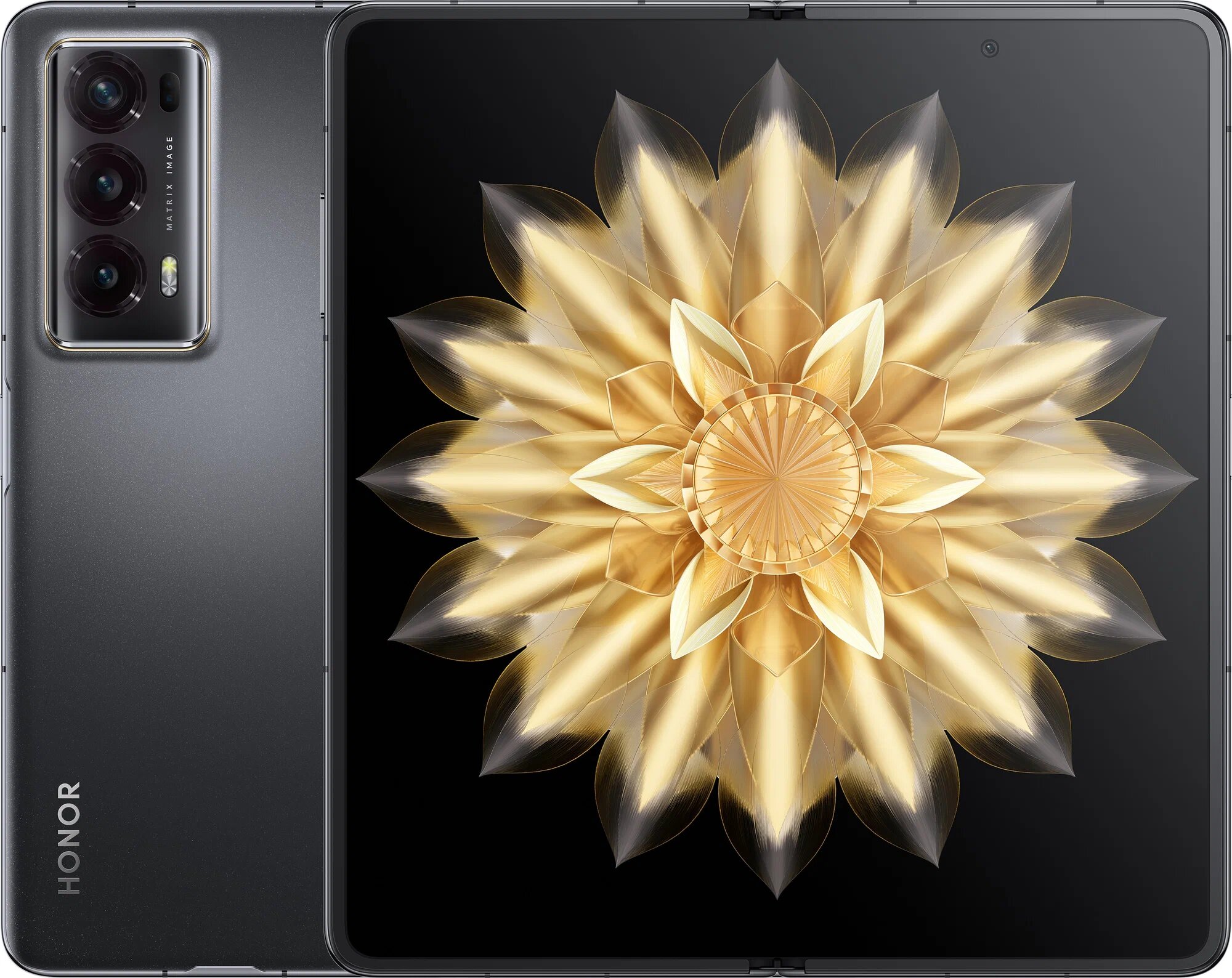 Смартфон HONOR Magic V2 16/512 ГБ Global для РФ, Dual nano SIM, черный
