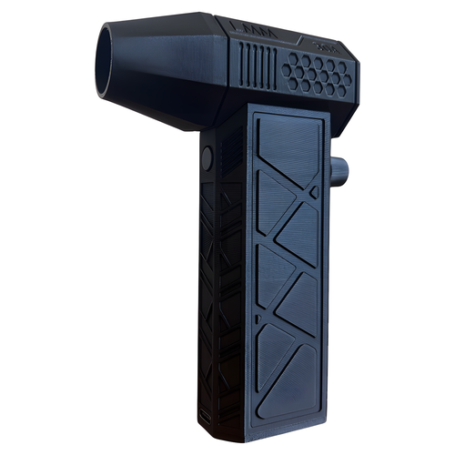 Турбовентилятор ручной с тремя режимами скорости 130000 обмин бесщеточный мотор цвет черный 1928₽