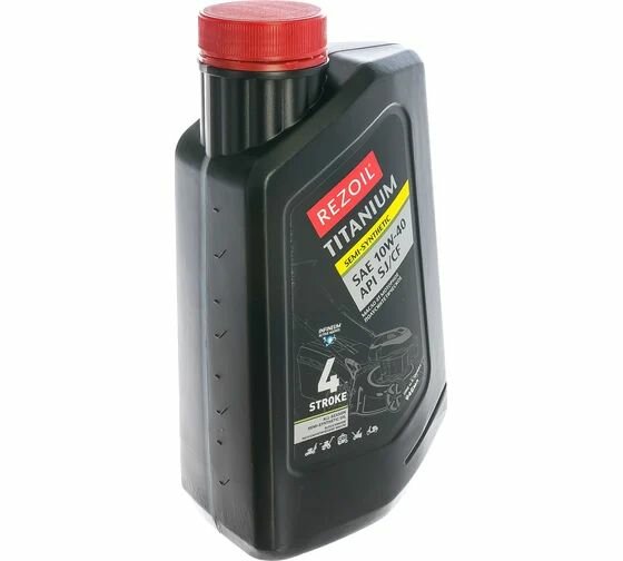 Присадка REZOIL TITANIUM 4-т. п/синт. (до -30 С) SAE 10W-40 API SJ/CF 0,946 л.