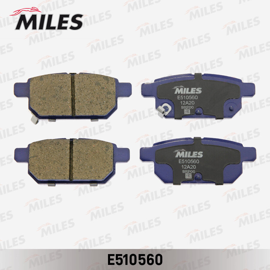 Колодки тормозные Suzuki Swift IV, V 10-, SX4 II 13-, Vitara II 15- задние Miles E5 Ceramic MILES E510560