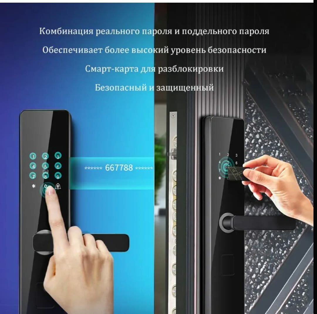 Умный дверной...