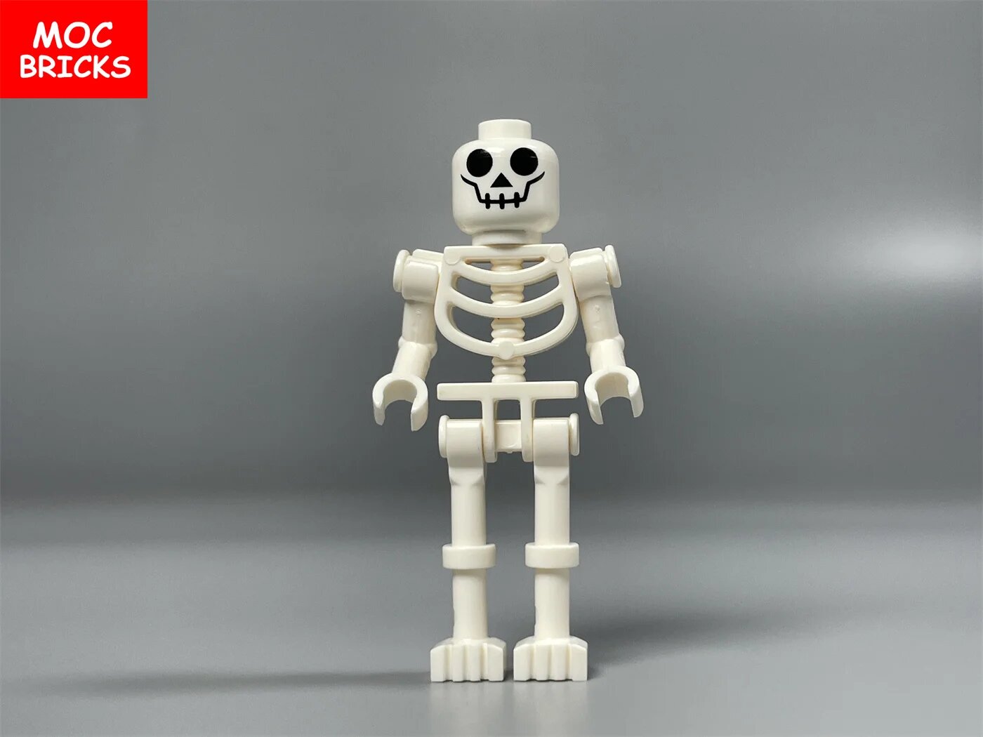 MOC BRICKS Фигурка скелета из пластика